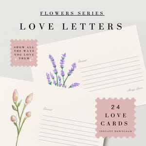 24 Bilhetes de Amor para Casais - Mostre Todas as Maneiras que Você os Ama - Cartas de Amor | Cartões de Amor | Para Ele | Para Ela | Sempre Seu | Escreva o seu próprio