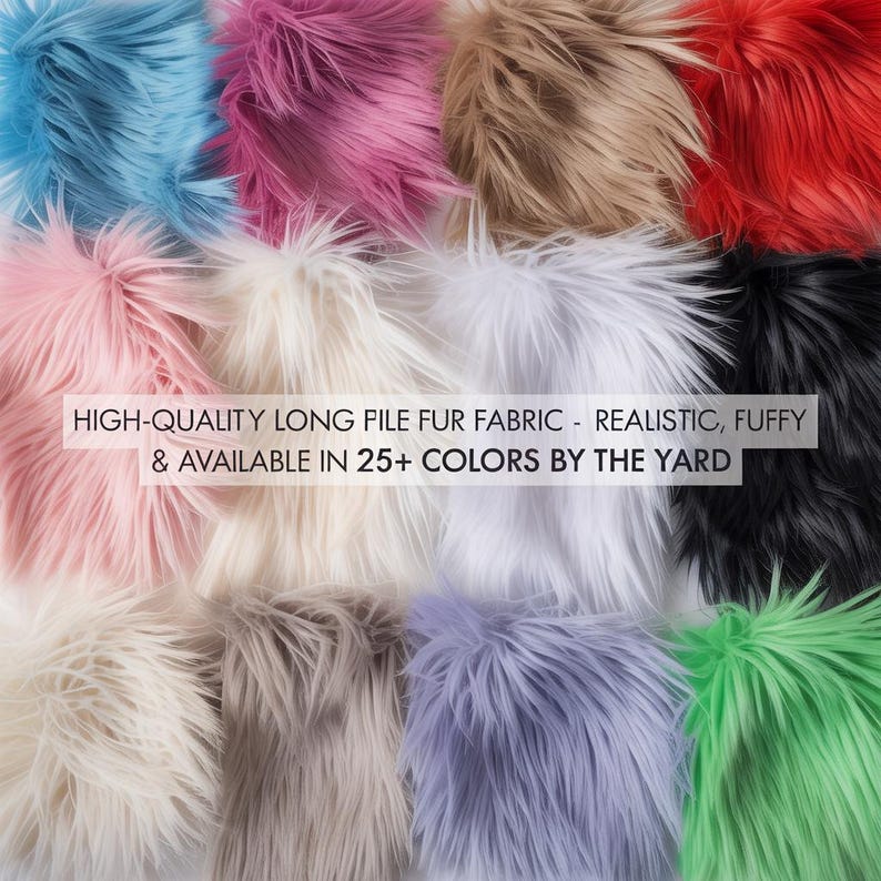 High-quality Long Pile Fur Fabric – Realistic, Fluffy & Available in ...