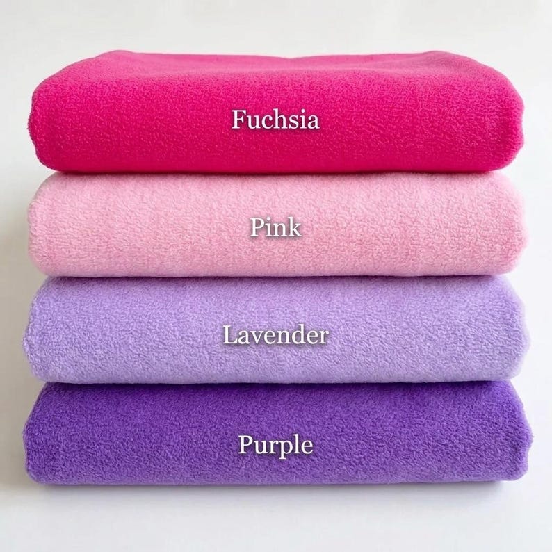 Tela polar antipilling cortada a medida, tela polar suave, tela de felpa acogedora para mantas de pijamas, costura y decoración del hogar. imagen 5