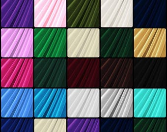 Luxury 4-Way Stretch Velvet Fabric by the Yard – Soft, Smooth & Versatile | 58" Wide | Multiple Colors Available