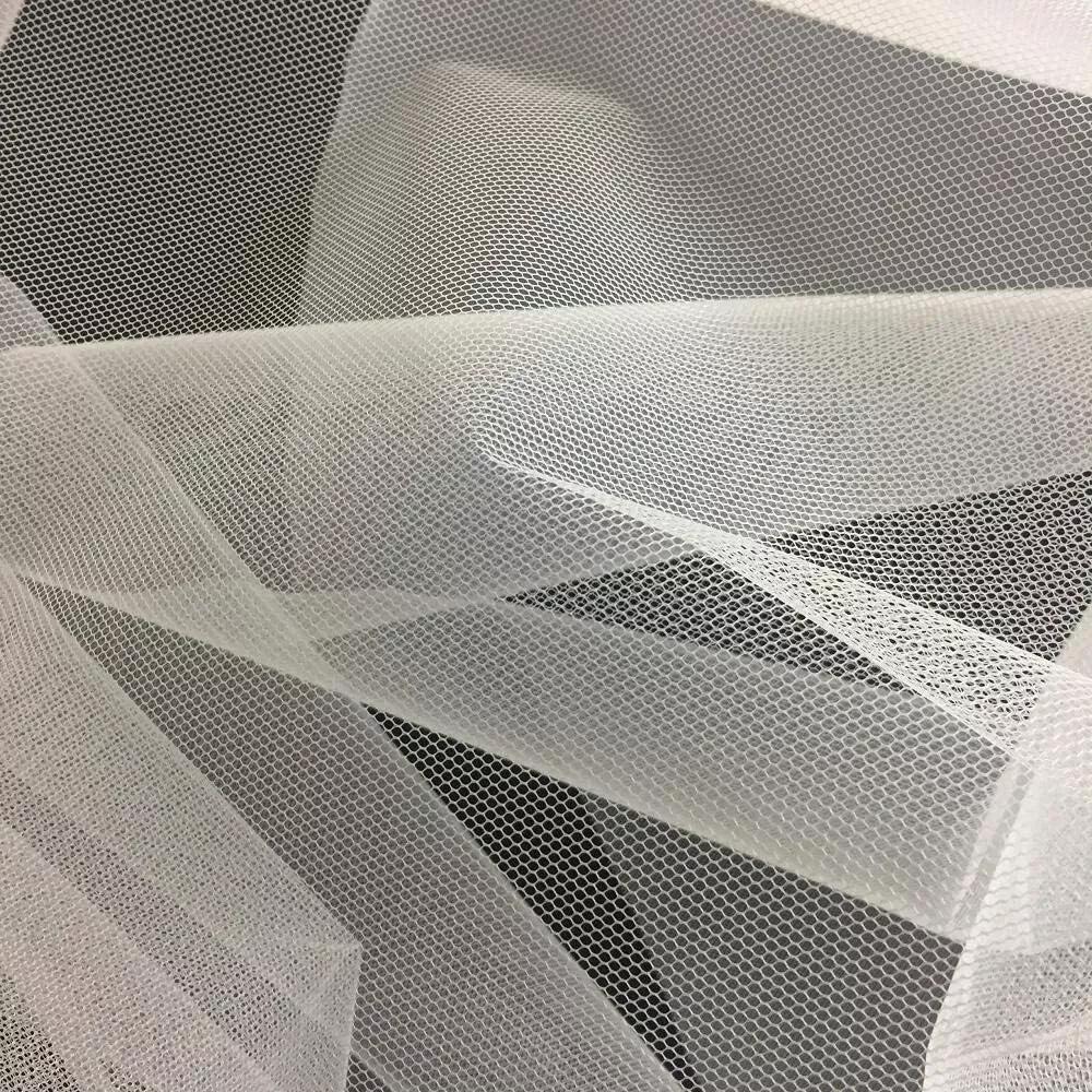 Petticoat Crinoline Net Fabric – 56” Wide | Stiff Mesh for Gowns ...