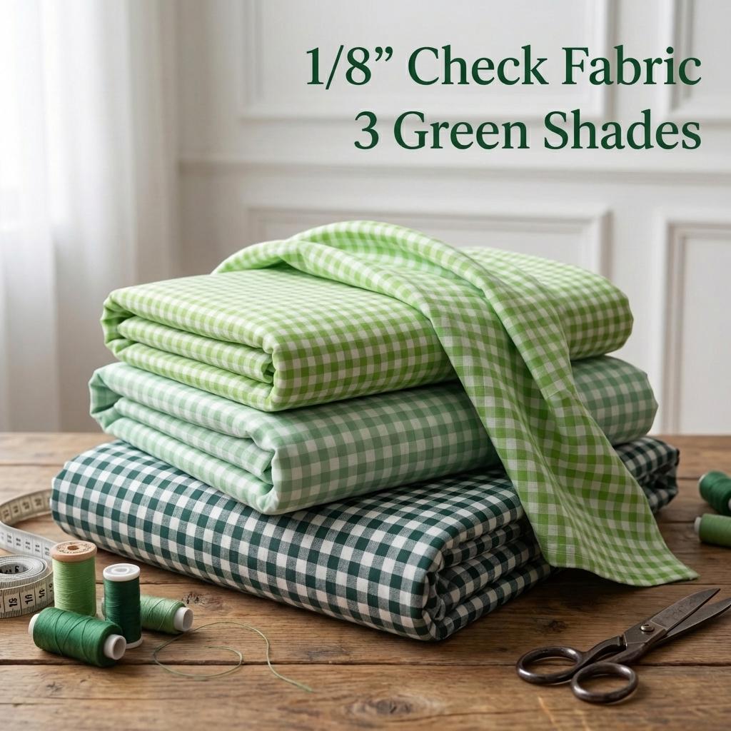 Green Check Dress - Etsy