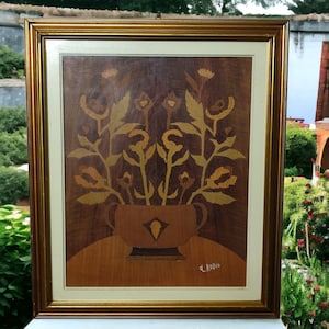 Quadro tecnica mista  " A, RODIO (1945-2006)  " Natura morta" , Premio Sant Ambrous Milano 1982   (DESCRIPTION multi LANGUAGES)