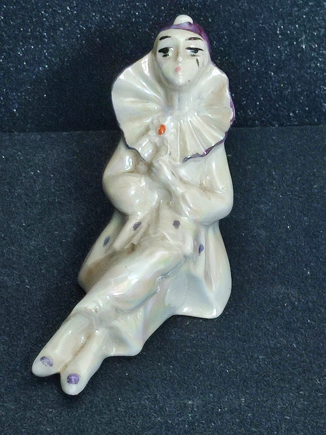 Figurine. Vintage Pierrot From the 70s in Capodimonte - Etsy