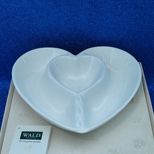 PLATE Porcelain appetizer tray "Gift by wald"