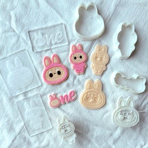 Labubu | Cookies Cutter | Clean & Sharp | Cute Custom Cookie Cutter for Themed Baking N Gifts | Parties N Fun Creative Cookie Designs