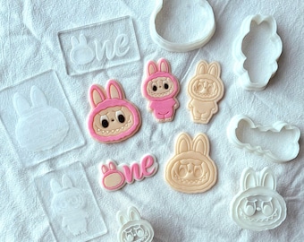 Labubu | Cookies Cutter | Clean & Sharp | Cute Custom Cookie Cutter for Themed Baking N Gifts | Parties N Fun Creative Cookie Designs