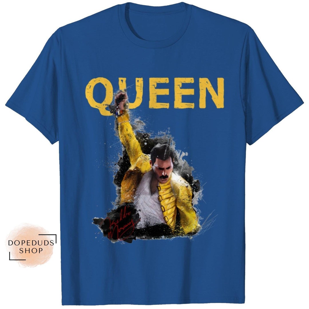 80s Freddie Mercury Queen Band Shirt 90s Signature Freddie Etsy