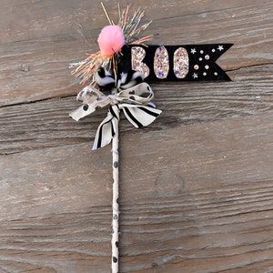 Halloween Pennant Wand Boho Whimsical