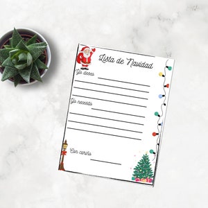 Lista de navidad para niños / Christmas wish list for kids