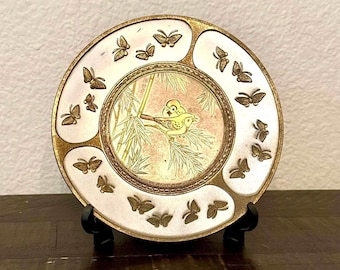 Plato musical vintage Westland Art Of Chokin con forma de pájaro ~ Memoria