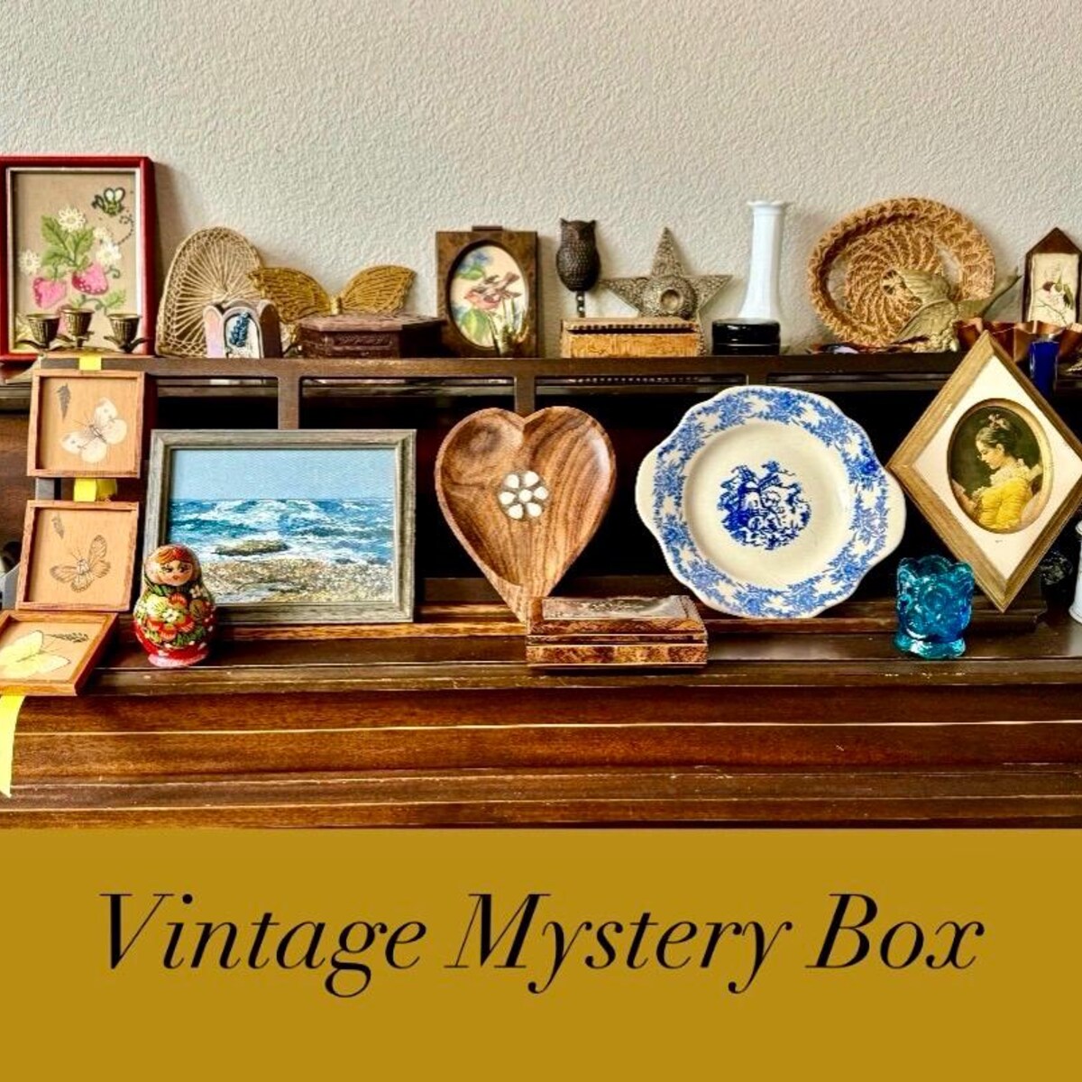 Vintage Home Decor Mystery Box - Etsy