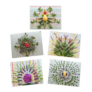 Cartes de voeux multi-designs Garden Season 2023 (paquet de 5), carte de voeux jardin, carte de correspondance de jardinage, papeterie de jardin, carte vierge, carte-cadeau