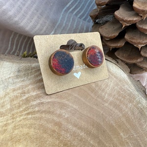 Wool Earring