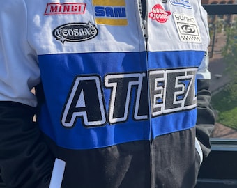 Ateez Racer Jacket (PREORDER) | Atiny, kpop, ateez merch, kpop jacket