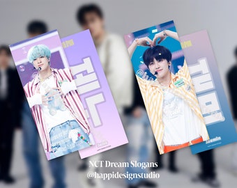 NCT Dream Slogans | NCT, Cheering Kit, Kpop Slogans, NCT Dream Banner