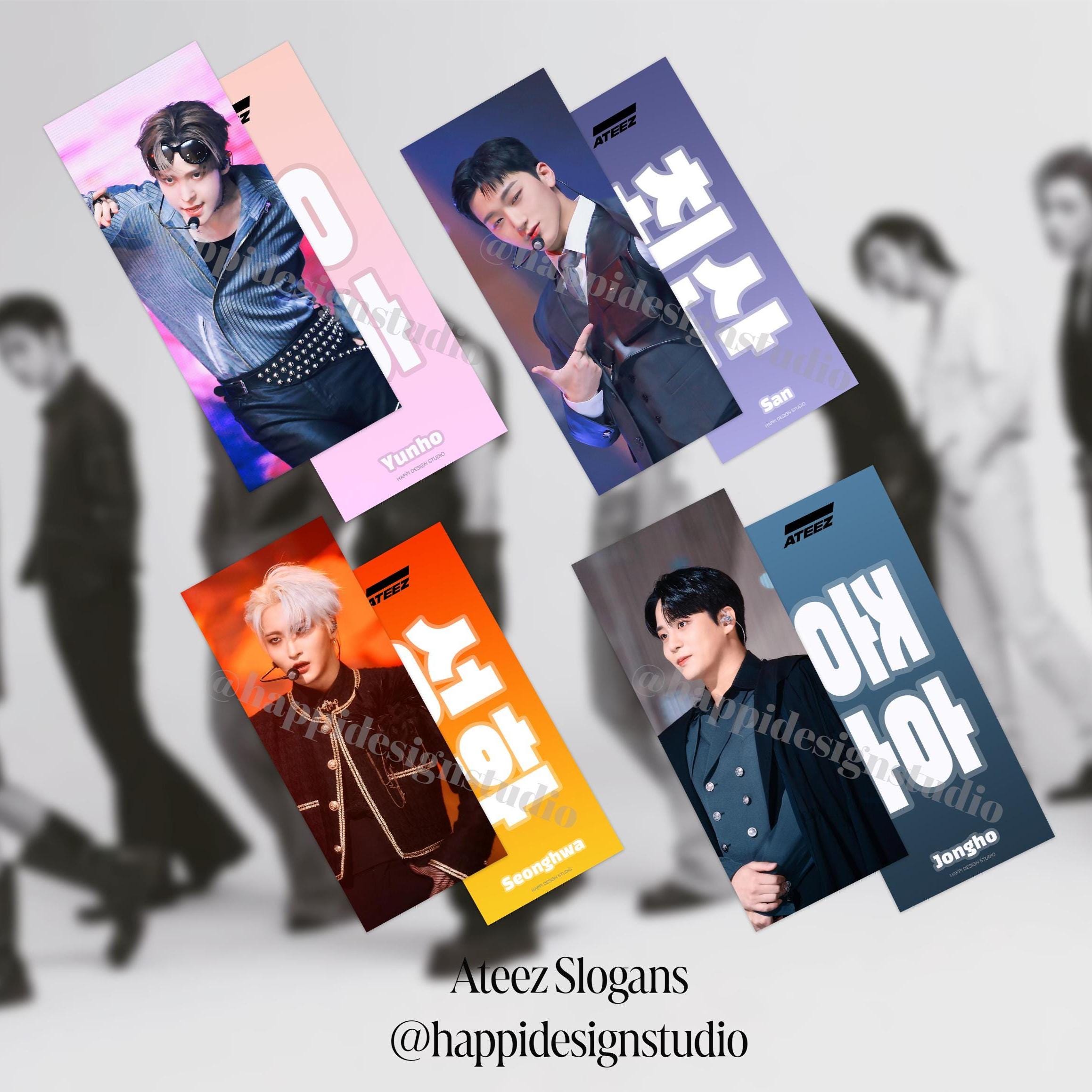 Ateez Slogans | Ateez Cheering Kit, Kpop Slogan, Atiny - Etsy Ateez Slogans | Ateez Cheering Kit, Kpop Slogan, Atiny - Etsy