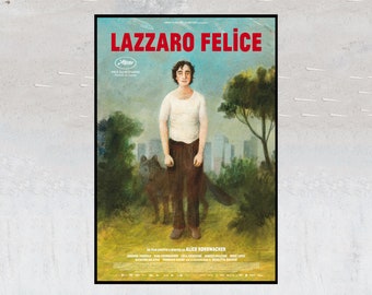 Lazzaro Felice Film Posters - Collector's Memorabilia - Personalized Poster Gifts - Poster Print on Canvas