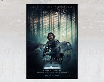 Adam Driver 65 Film Posters - Collector's Memorabilia - Personalized Poster Gifts - Poster Print on Canvas