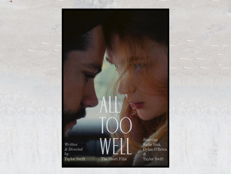 All Too Well The Short Film Film Posters Collector's Memorabilia Personalized Poster Gifts Poster Print on Canvas 1# poster