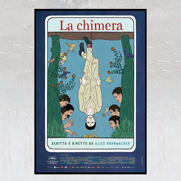 Affiches de film La Chimère - Souvenirs de collection - Cadeaux d'affiche personnalisés - Affiche imprimée sur toile