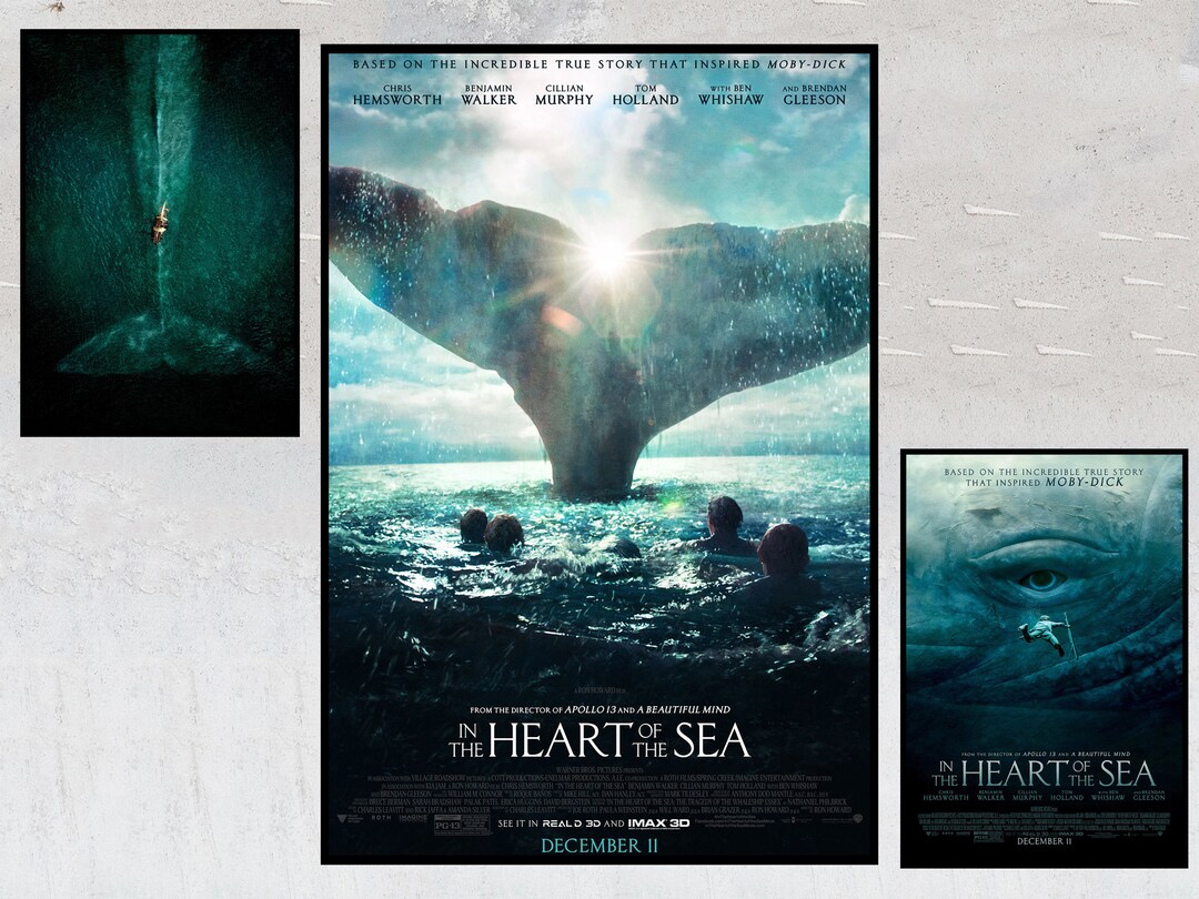 In the Heart of the Sea Film Posters Collector's Memorabilia ...