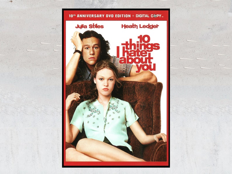 10 Things I Hate About You Film Posters Collector's Memorabilia
