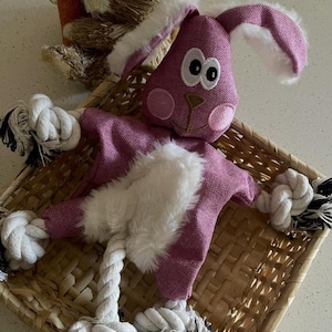 Rabbit Cotton Dog Rope Toy