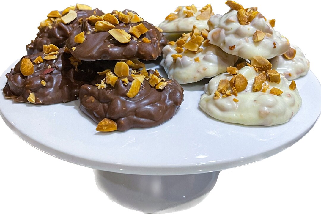 Carob/yoghurt Peanut Clusters Etsy