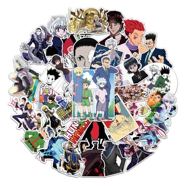 50 Hunter Anime Sticker/HUNTER×HUNTER/Sticker Pack