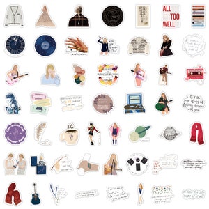 100 Taylor Swift Stickers/Gift/Book/Laptop/Vinyl/Sticker Pack 画像 4