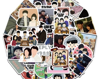 50 Reply 1988 Stickers