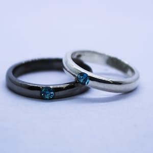 Jujutsu Kaisen Yuta Inspired Ring, Silver Anime Promise Ring