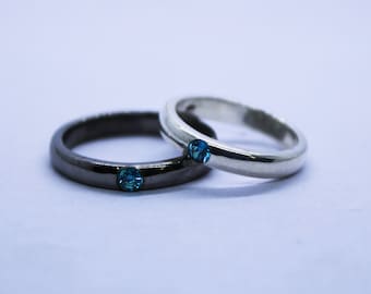 Jujutsu Kaisen Yuta Inspired Ring, Silver Anime Promise Ring