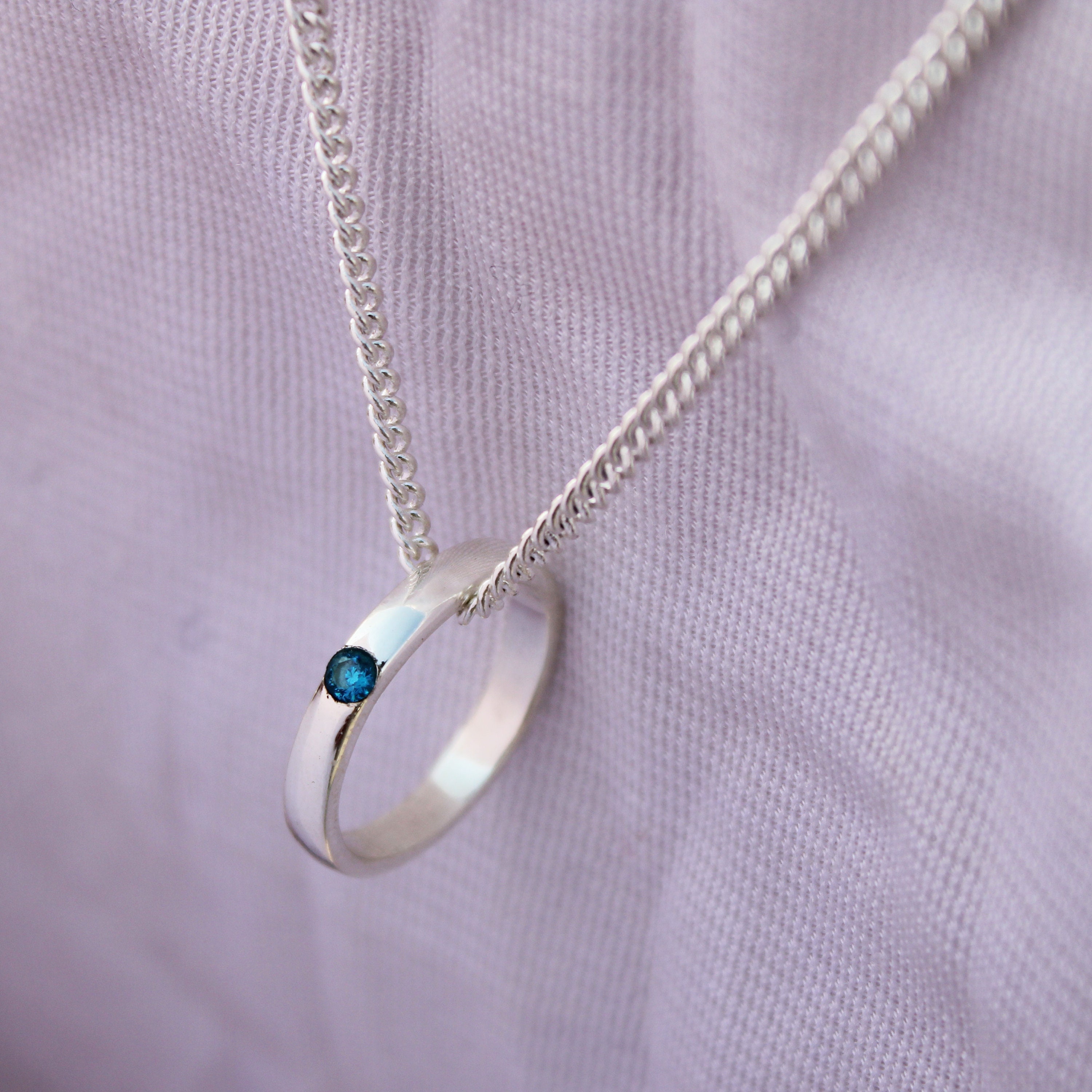 Jujutsu Kaisen Inspired Necklace: Sterling Silver Anime Ring - Etsy