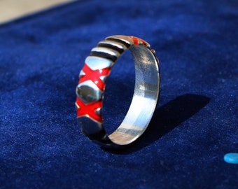 Juzo Suzuya Rei-ring: 925 sterlingsilver-smycken med Tokyo Ghoul-motiv