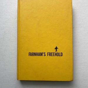 1964 Hardcover - Farnham’s Freehold by Robert A. Heinlein - Missing DJ - Book Club Edition (?)