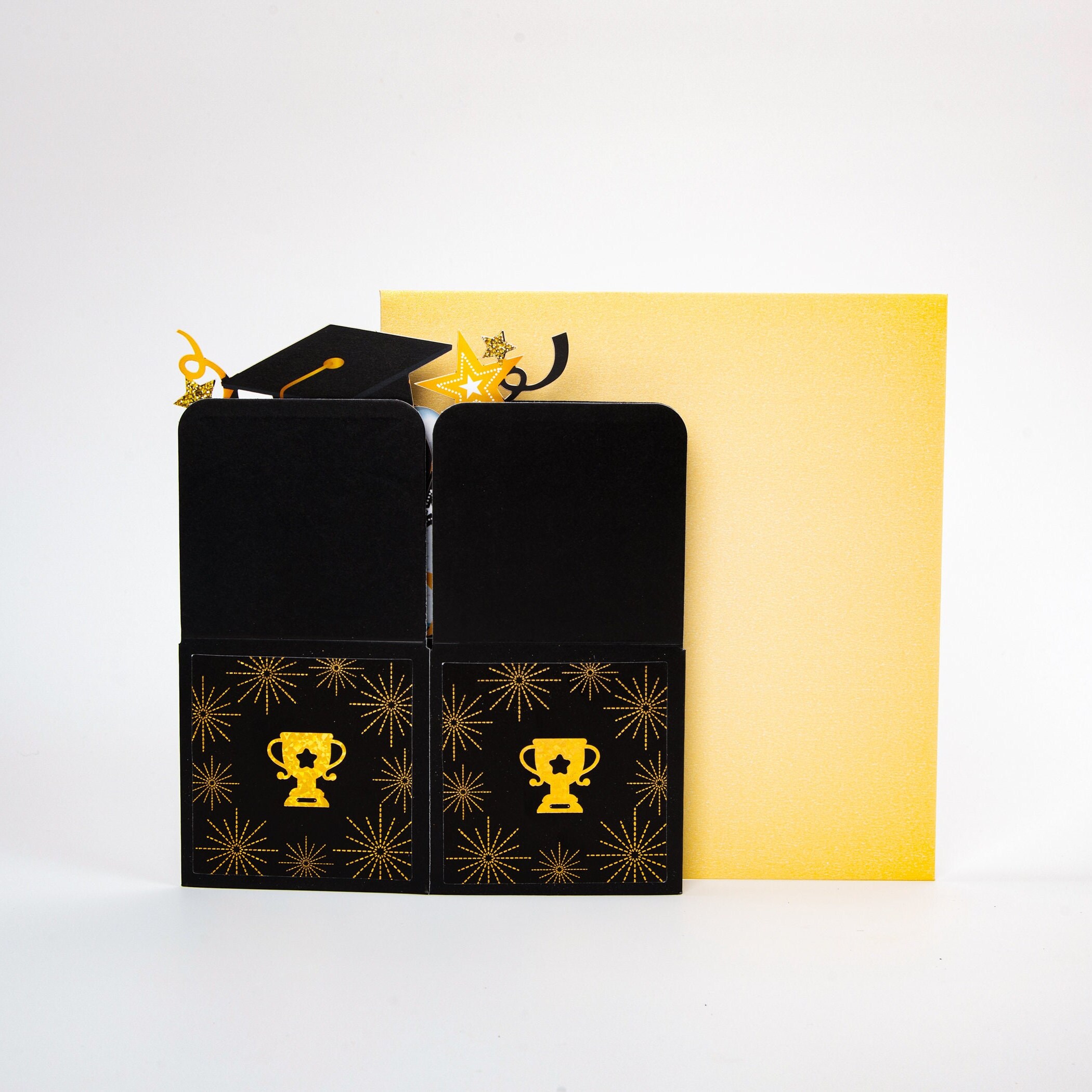 Graduation Celebration - Pop up Graduation Card With Envelope - Unique ...