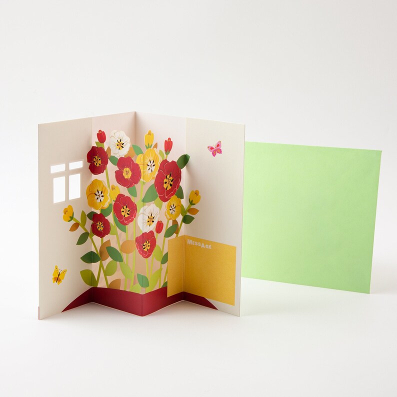 Pop Up Birthday Cards, Butterfly 3D Flower Greeting Card For Adults With Envelope For Mother's Day, Unique Design Handmade Foldable Greeting Cards For - View #9