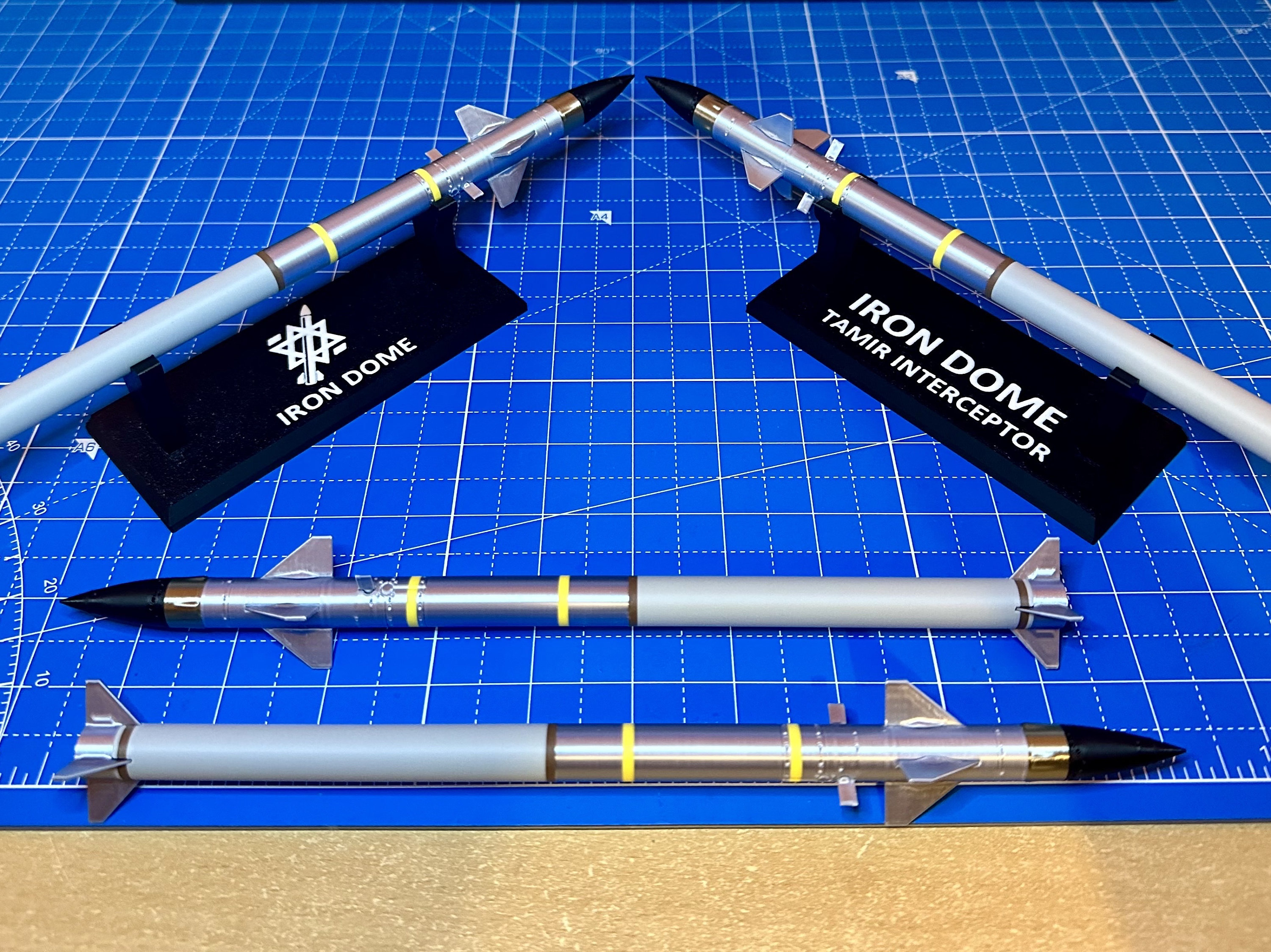 Iron Dome Tamir Interceptor Missile (1:12)