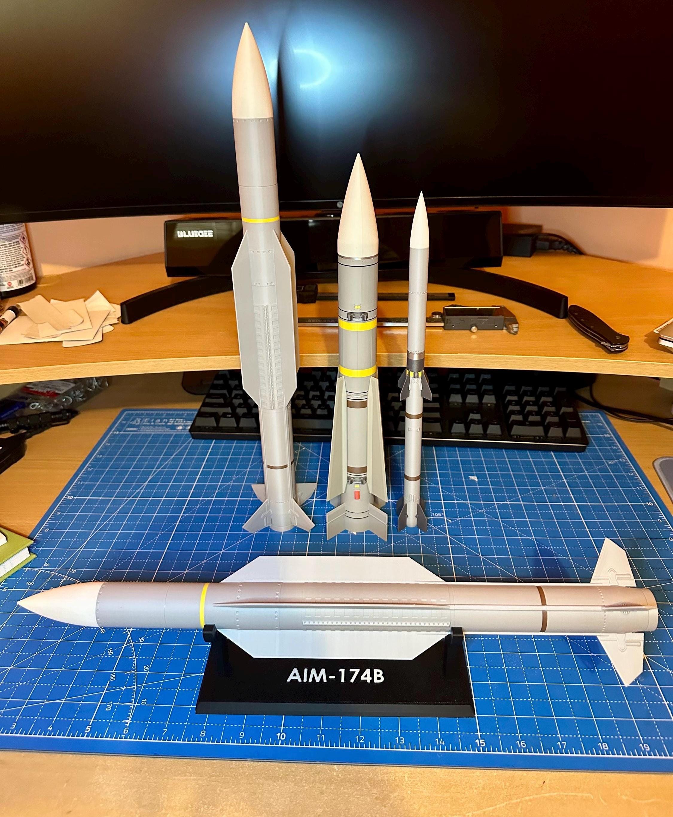 AIM-174B ミサイル (1:12) - Etsy 日本