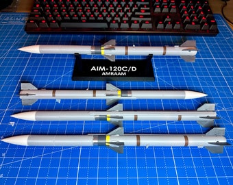 AIM-120 AMRAAM Missile (1:12)