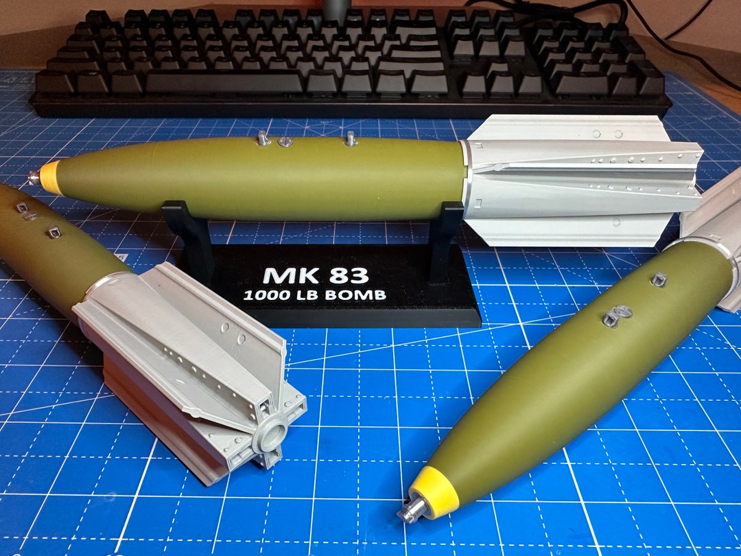 MK83 Snakeye General Purpose Bomb (1:12) - Etsy