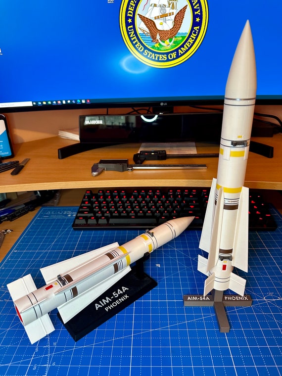 AIM-54A フェニックスミサイル (1:12) - Etsy 日本