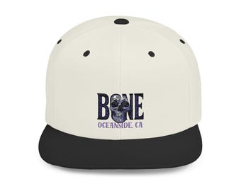 Stylish Flat Bill Snapback Cap, Trendy Streetwear Hat, Casual Style, Perfect Gift for Summer, Beach Trips, Outdoor Adventures