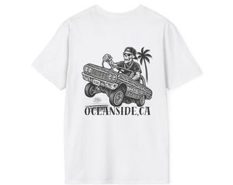 Skeleton Driver Lowrider T-Shirt, Gearhead Gift