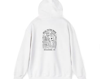 Real To The Bone Crowned by the Coast Surf Tee