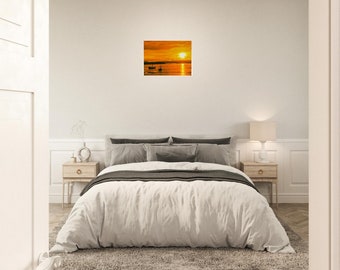 Sunset over Largs - Wall art