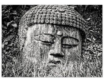 Resting Buddha Poster: many sizes are available to suit your needs. A Museum-Quality Matte Paper Poster