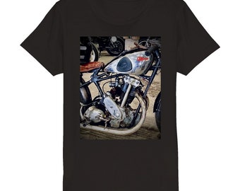 Vintage Motorcycle Engine - Cool Kids T-Shirt